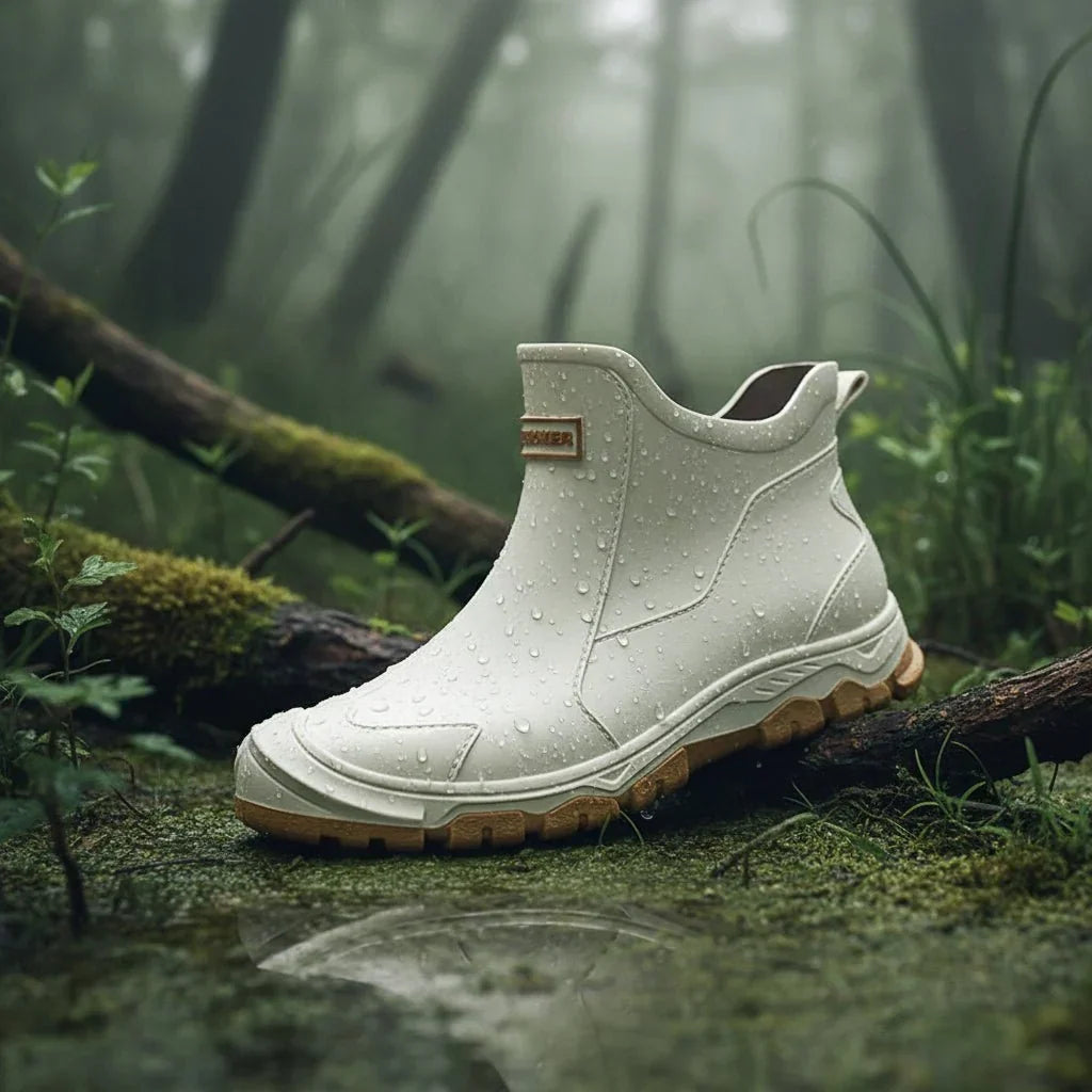 Enkelhoge Rubberlaarzen – Waterafstotend en Antislip