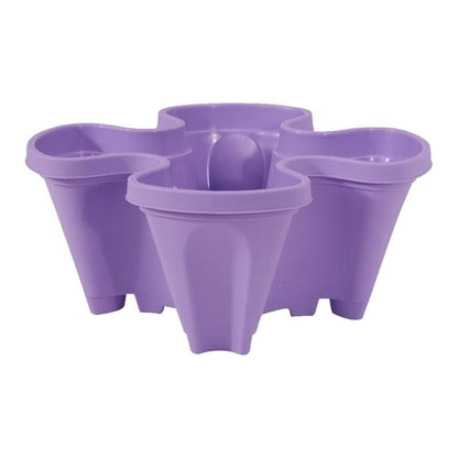 Verticale Plantentoren met 4 Niveaus en Bewateringssysteem voor Balkon & Tuin