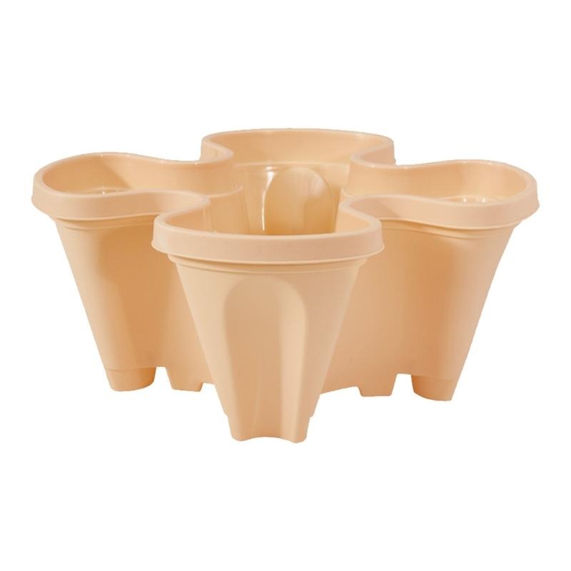 Verticale Plantentoren met 4 Niveaus en Bewateringssysteem voor Balkon & Tuin