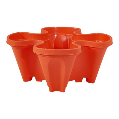 Verticale Plantentoren met 4 Niveaus en Bewateringssysteem voor Balkon & Tuin