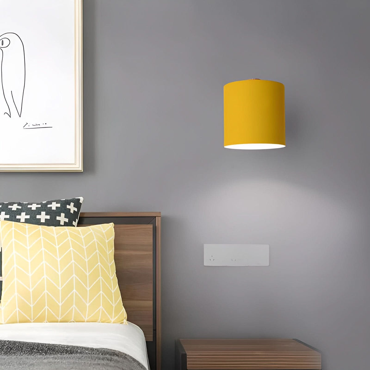 Wandlamp in pastelkleuren – sfeervolle wandlamp voor moderne ruimtes