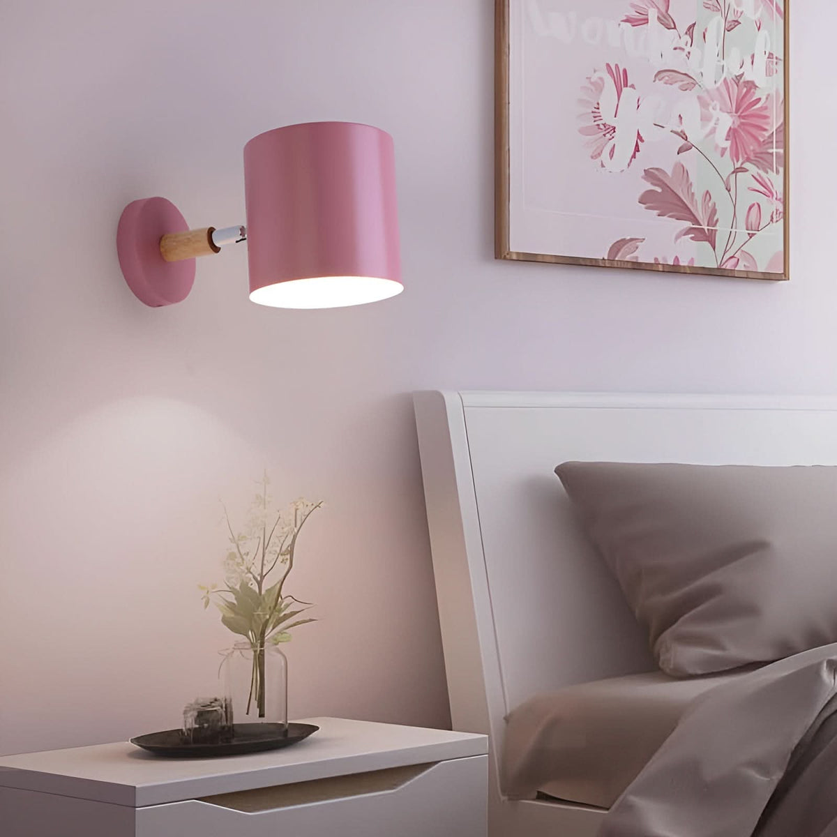Wandlamp in pastelkleuren – sfeervolle wandverlichting