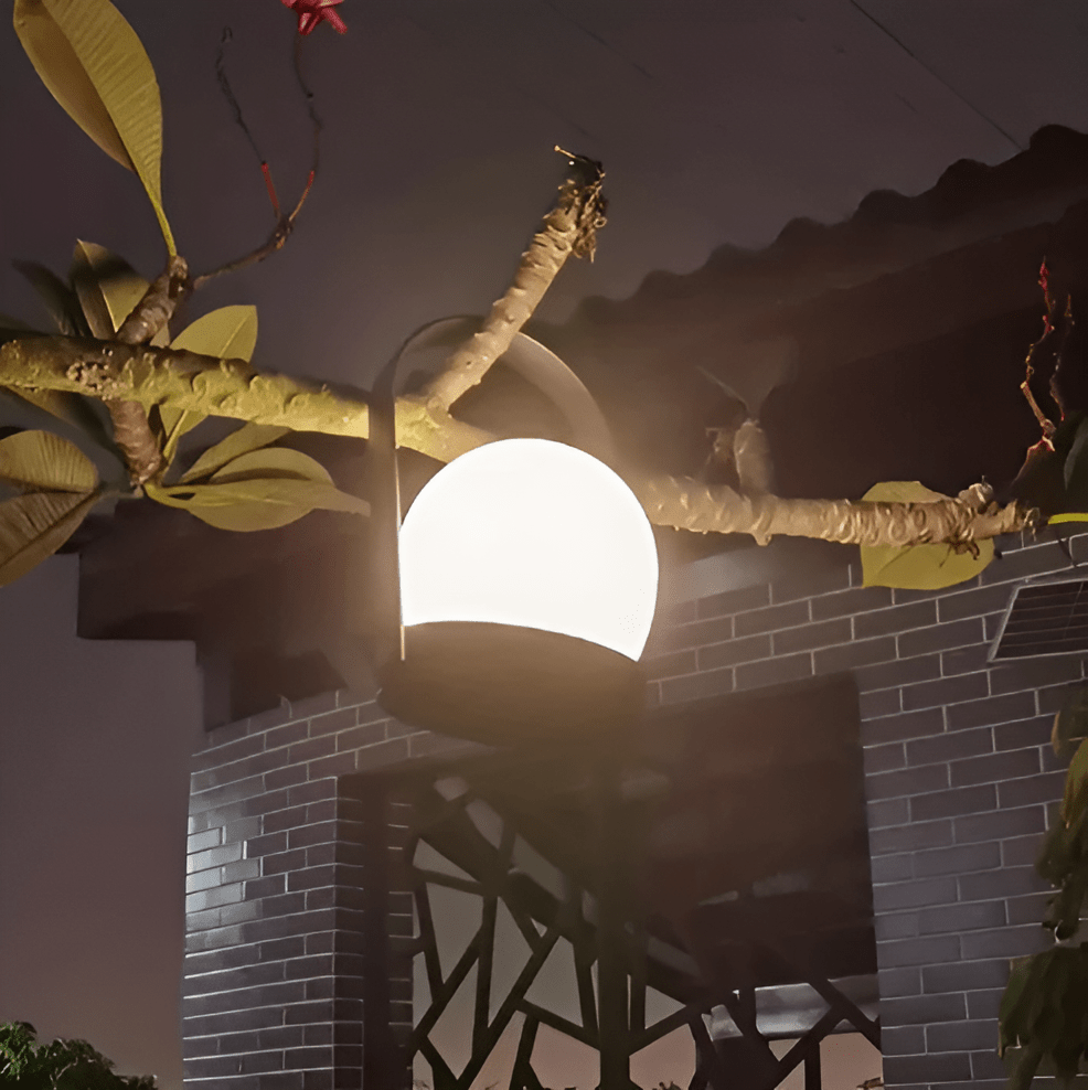 Draadloze bollamp met accu – minimalistisch design