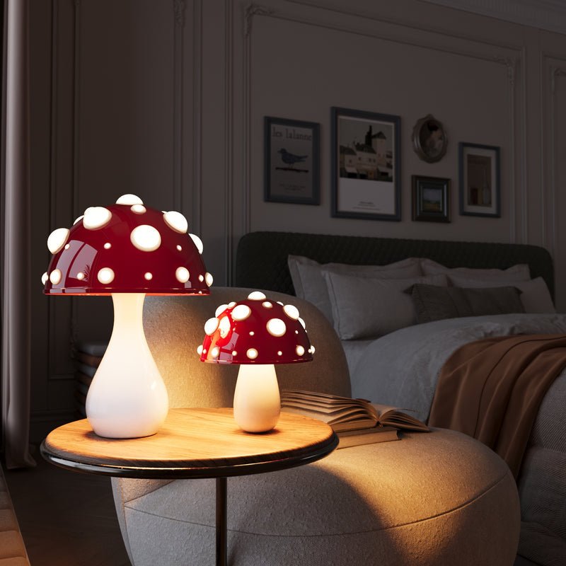 LED tafellamp paddenstoelvorm – sfeervolle dimbare verlichting