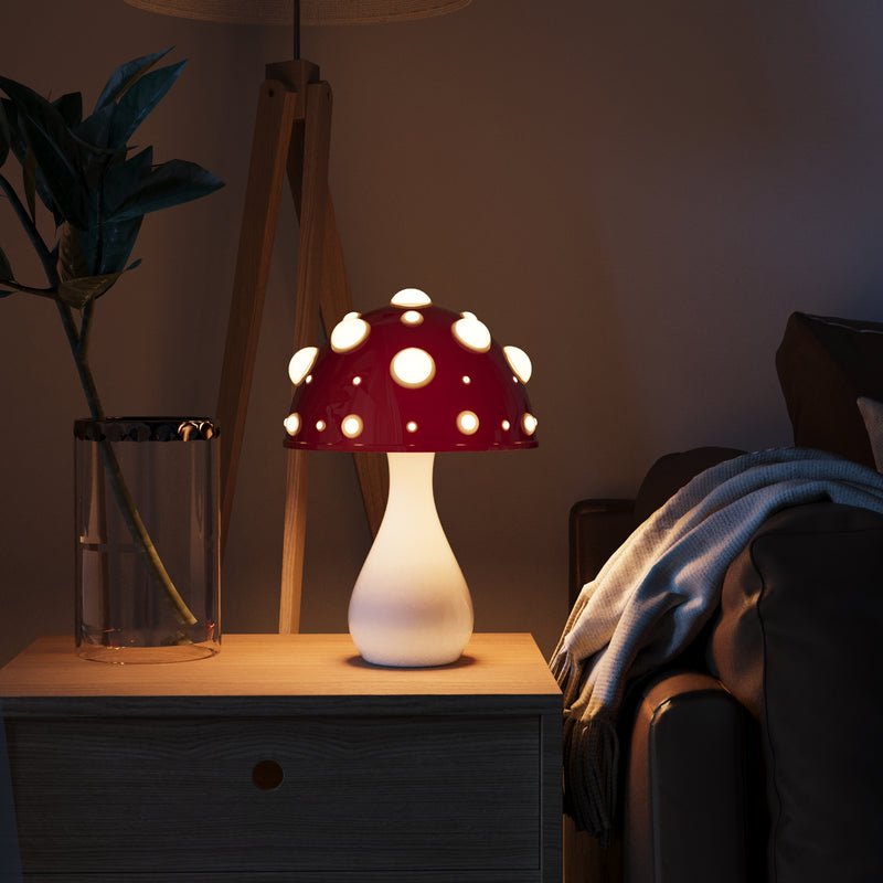 LED tafellamp paddenstoelvorm – sfeervolle dimbare verlichting