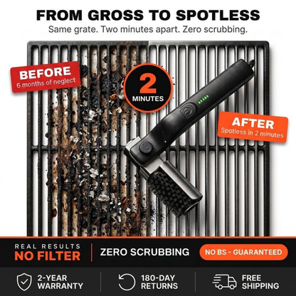 Gemotoriseerde Grillreiniger – Schone Roosters in 2 Minuten Zonder Schrobben
