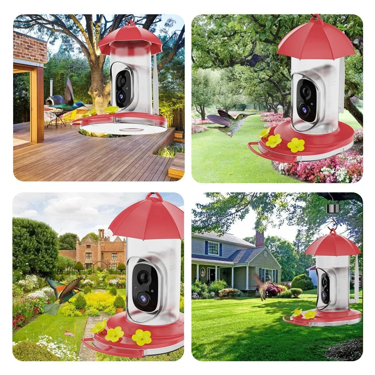 Vogelvoederhuisje met camera – 1080P Full HD en wifi