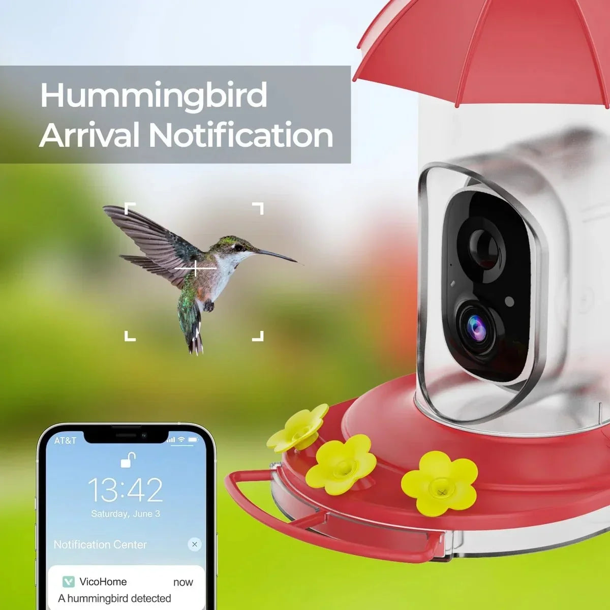 Vogelvoederhuisje met camera – 1080P Full HD en wifi