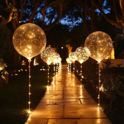 LED Ballonnen met Warm Wit Licht voor Feesten en Decoratie