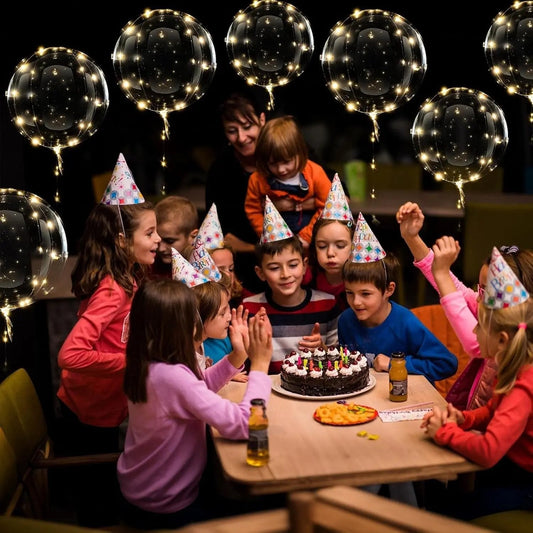 LED Ballonnen met Warm Wit Licht voor Feesten en Decoratie