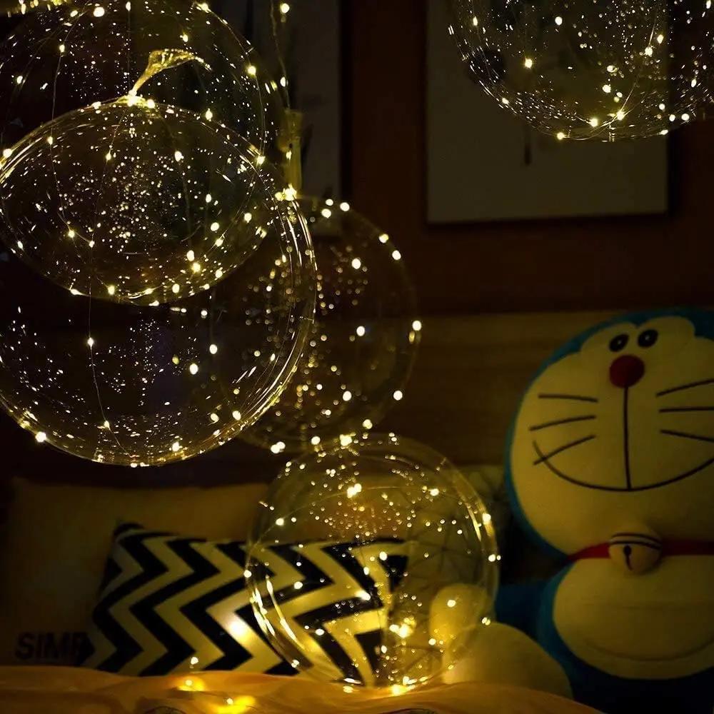 LED Ballonnen met Warm Wit Licht voor Feesten en Decoratie