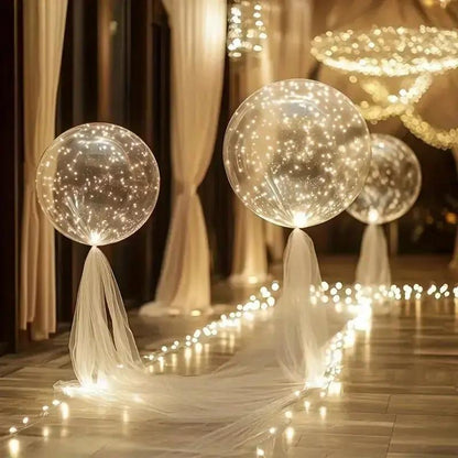 LED Ballonnen met Warm Wit Licht voor Feesten en Decoratie