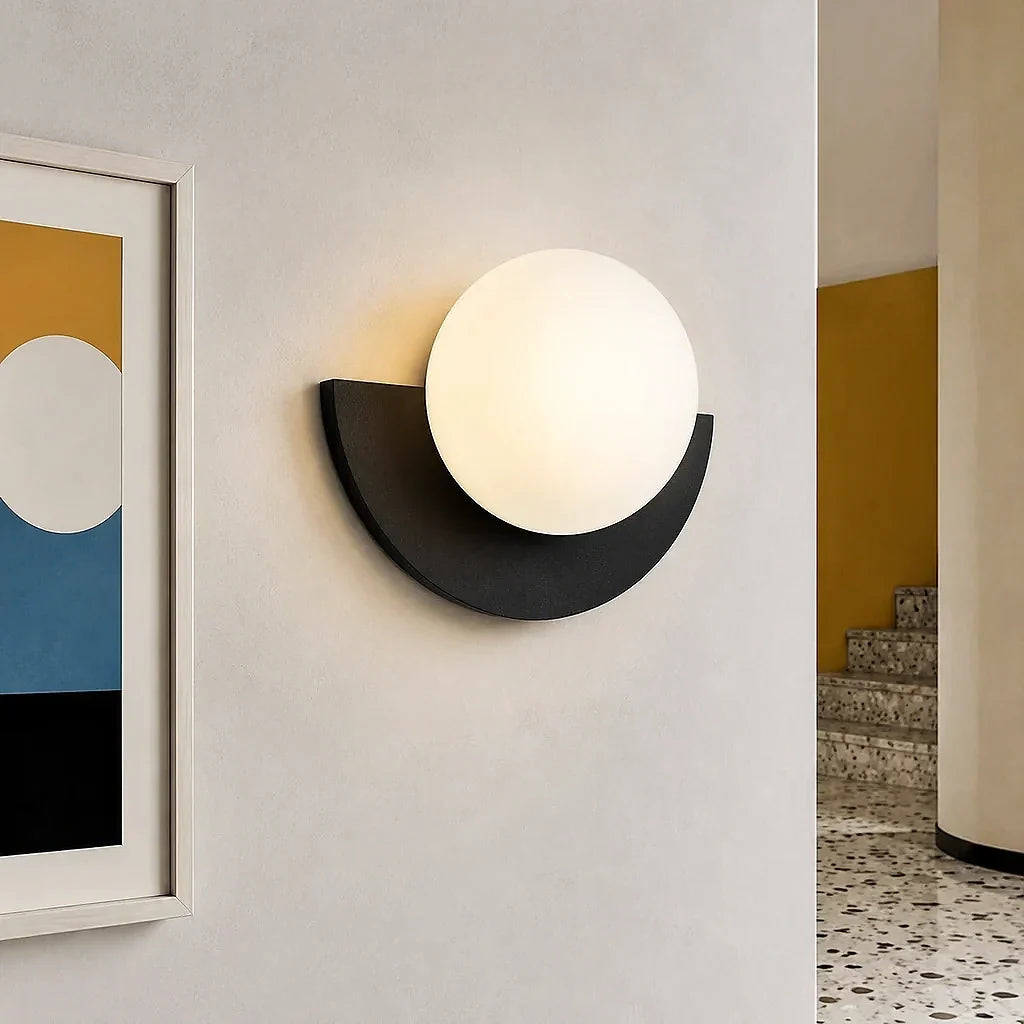 Minimalistische kleurrijke wandlamp – decoratief wandlicht