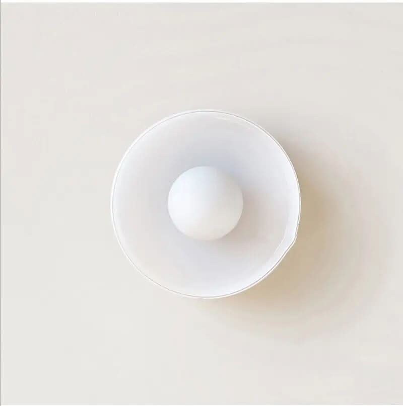 Glazen Plafondlamp Scandinavisch Design – Zacht Ruimtelicht