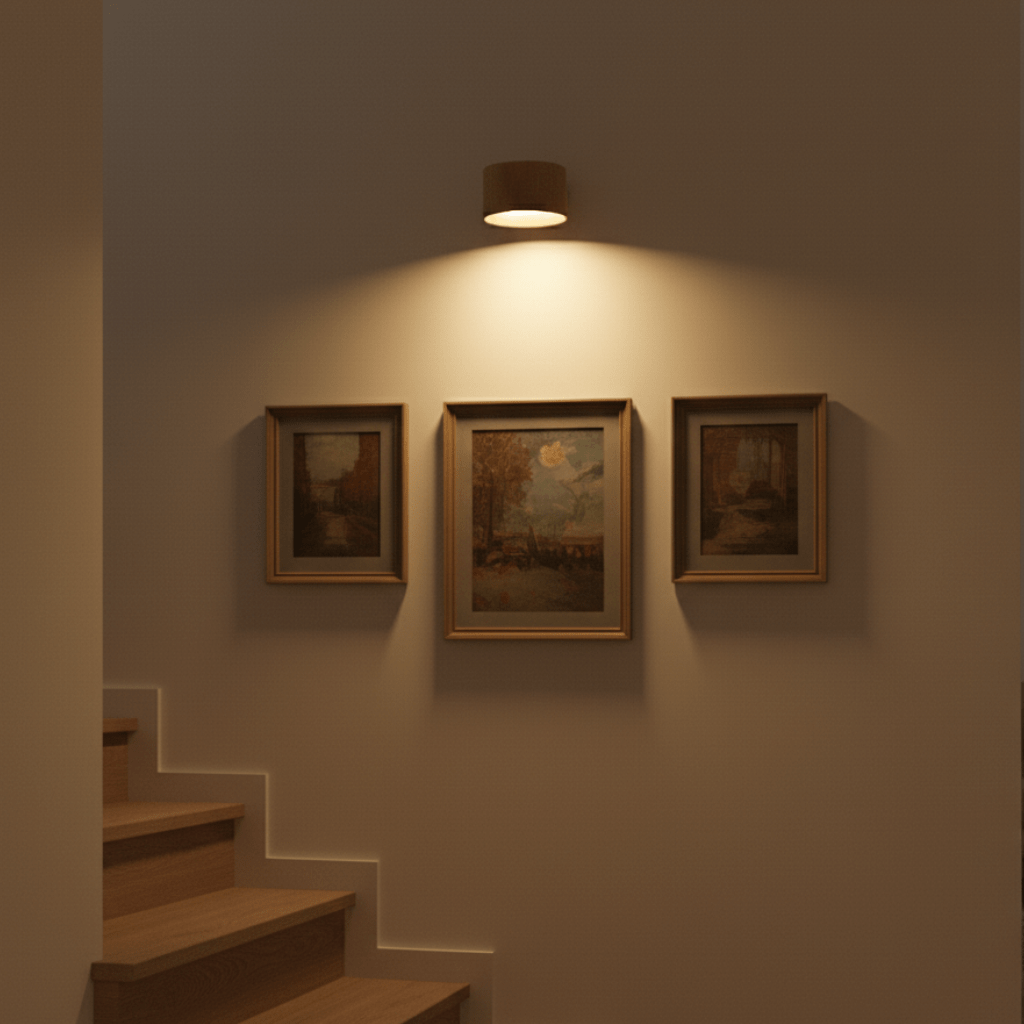 Draadloze LED-wandlamp met afstandsbediening – Scandinavisch design