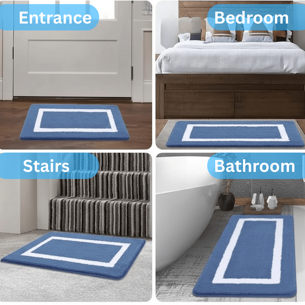 Microvezel badmat antislip – zacht, absorberend en veelzijdig
