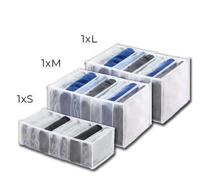 Modulaire Ladenorganizer voor Kleding – Opvouwbaar Opbergsysteem