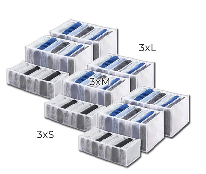 Modulaire Ladenorganizer voor Kleding – Opvouwbaar Opbergsysteem