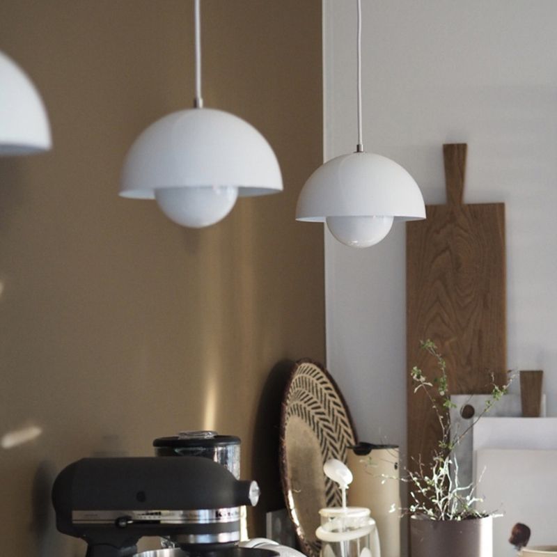 Hanglamp met plantenbak – LED-hanglamp in Scandinavische stijl