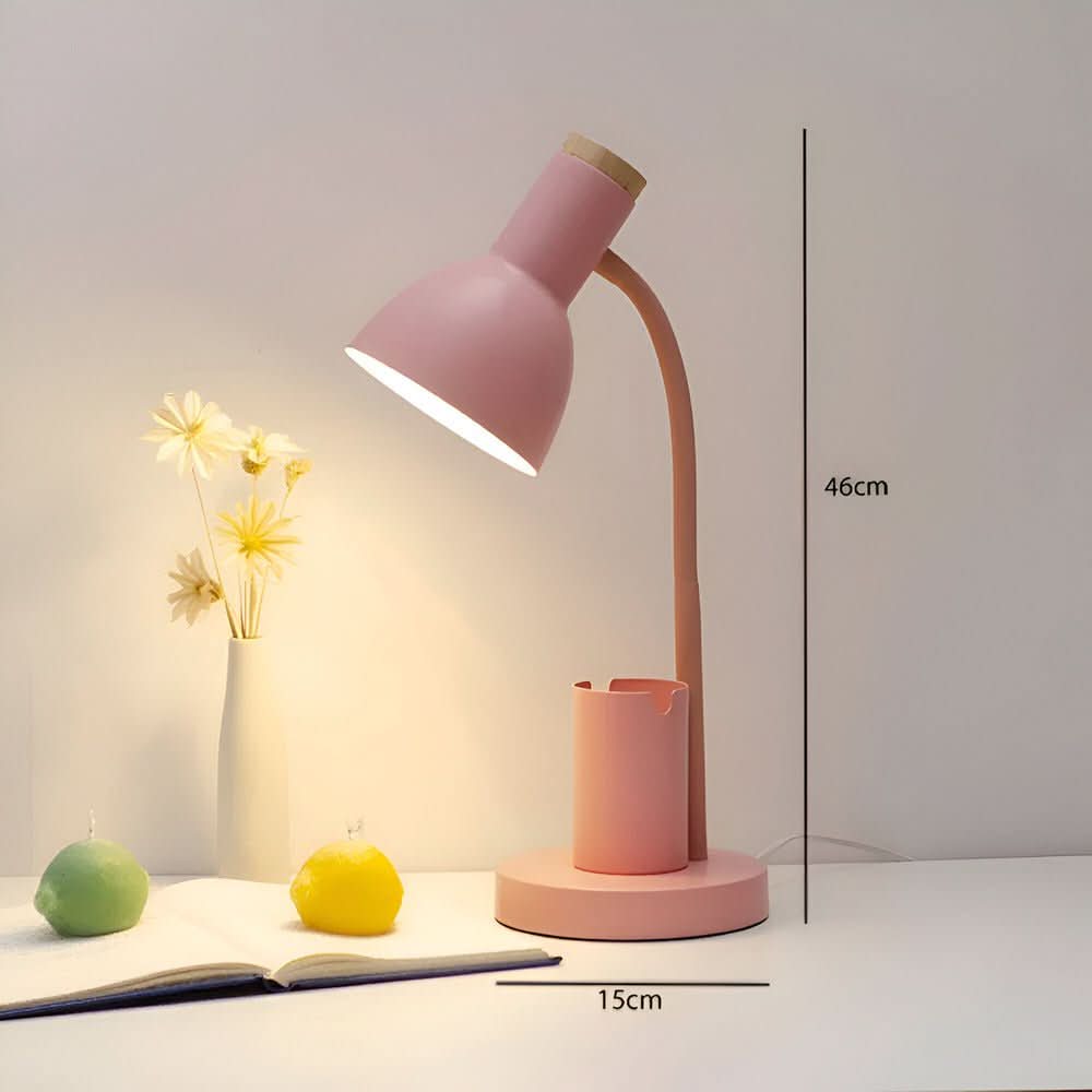 LED-bureaulamp met pennenhouder voor kantoor en thuiskantoor
