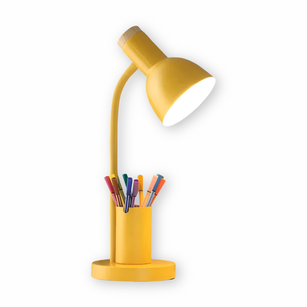 LED-bureaulamp met pennenhouder voor kantoor en thuiskantoor