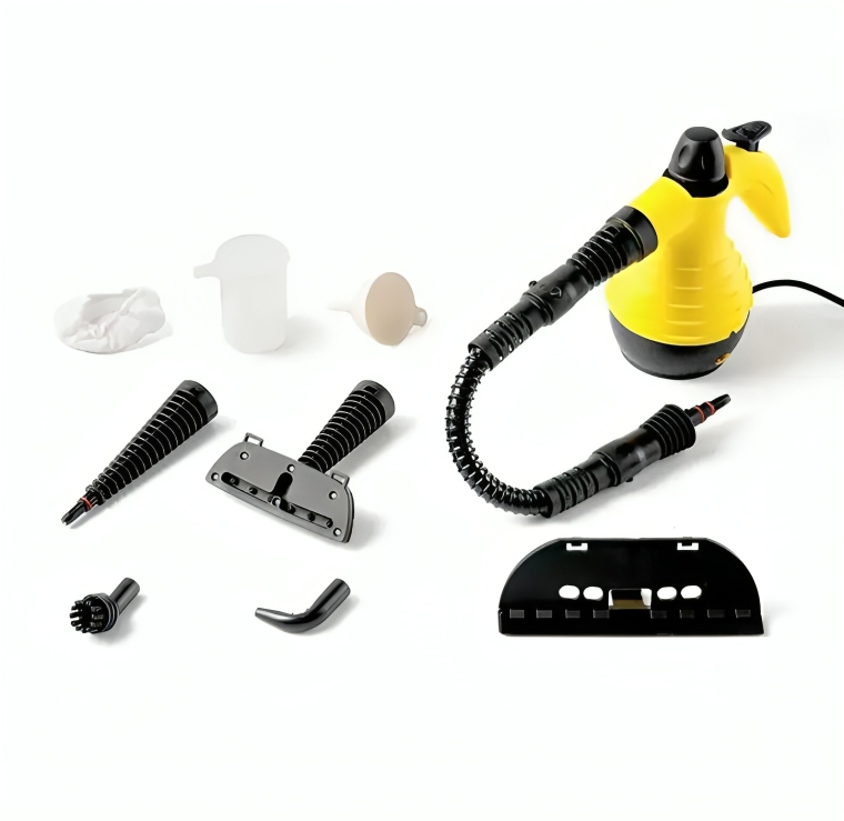 Multifunctionele Stoomreiniger 1000W met 8 Opzetstukken – Chemievrij