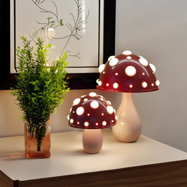 LED tafellamp paddenstoelvorm – sfeervolle dimbare verlichting