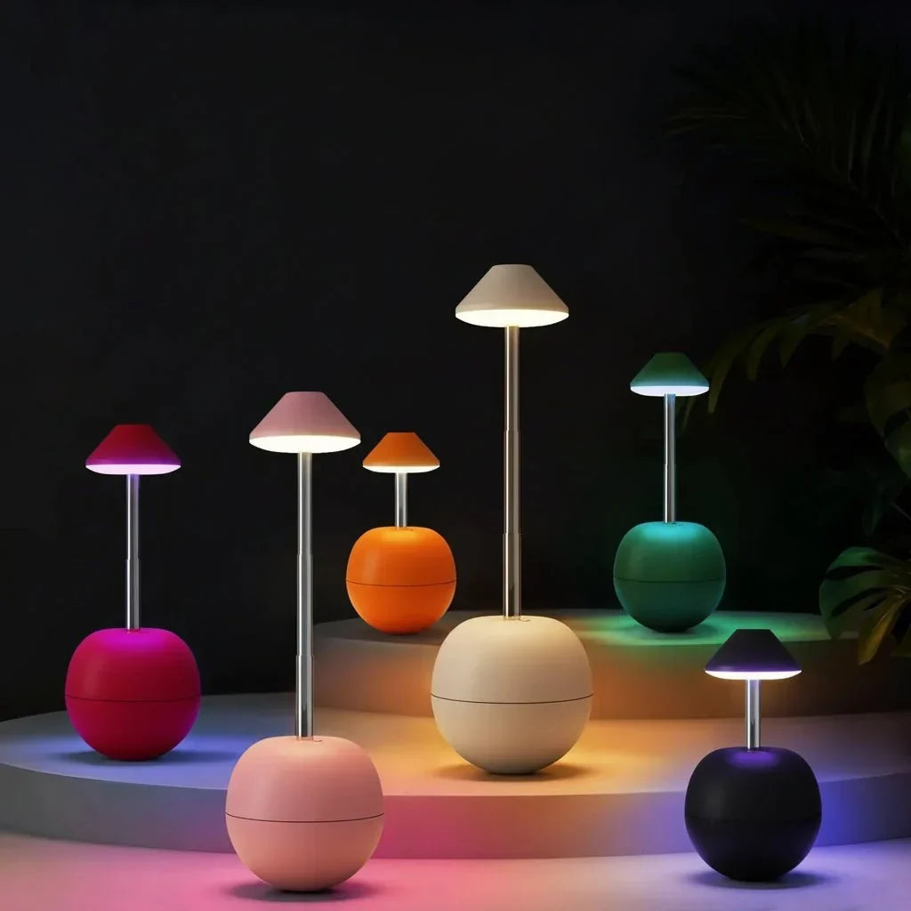 LED nachttaflamp met afstandsbediening en USB-aansluiting