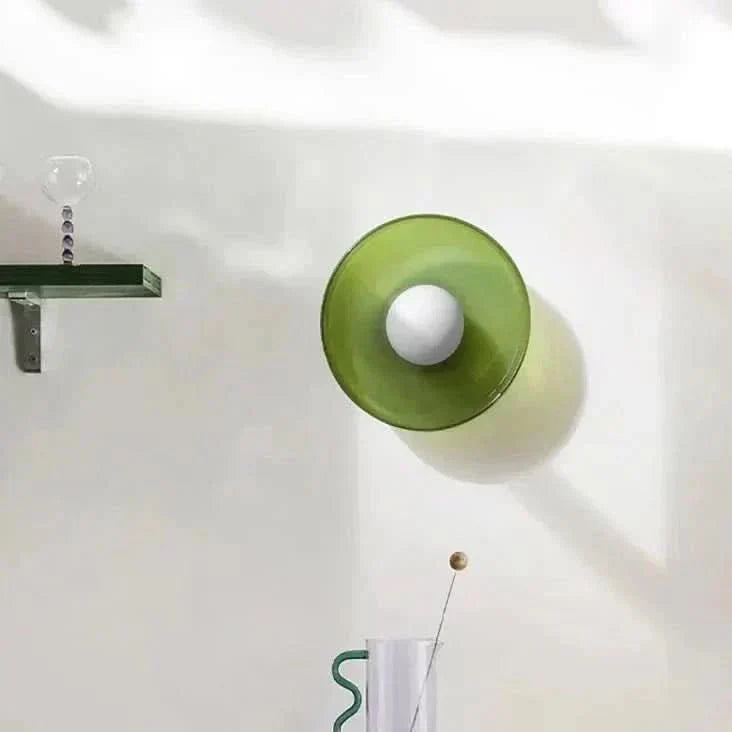Glazen Plafondlamp Scandinavisch Design – Zacht Ruimtelicht