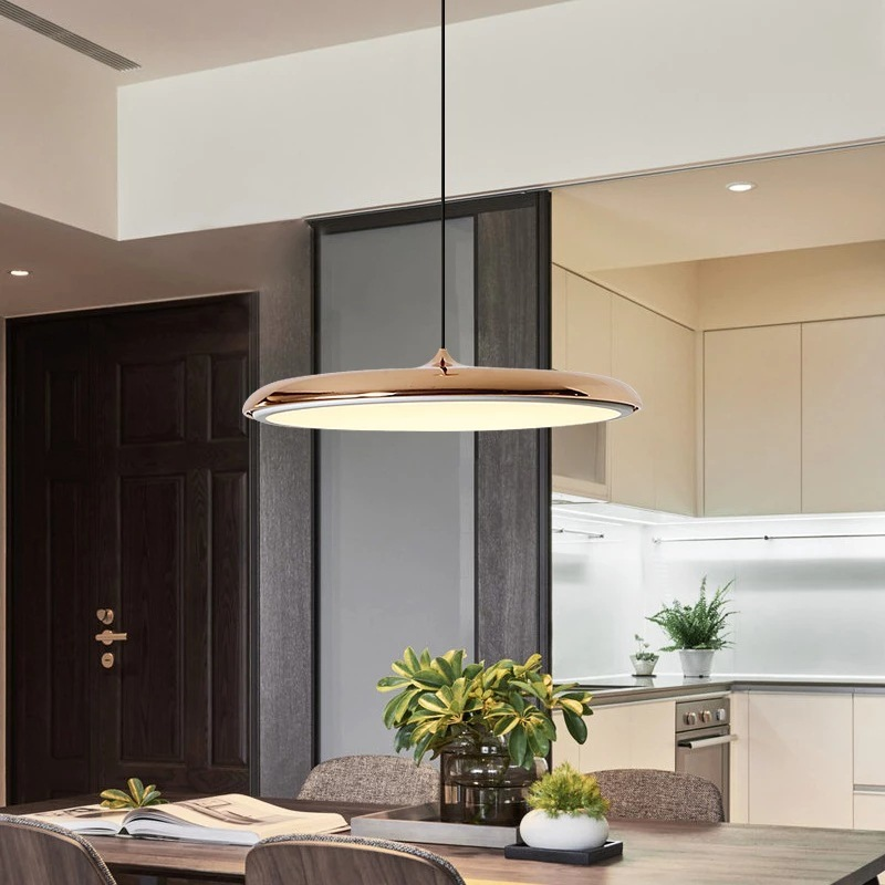 Scandinavische LED pendellamp – minimalistische hanglamp voor boven eettafel