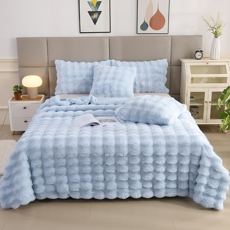 Extra dikke fluffy deken voor bank en bed – warm en zacht