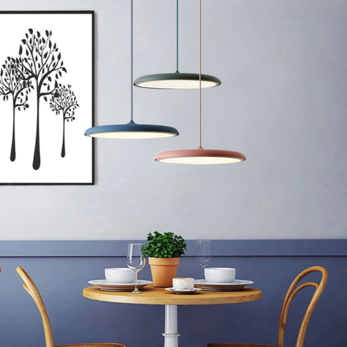 Scandinavische LED pendellamp – minimalistische hanglamp voor boven eettafel