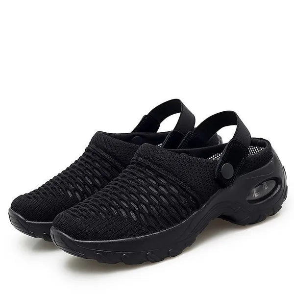 Orthopedische clogs dames – luchtkussendemping met mesh