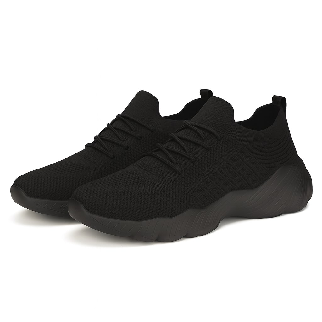 Orthopedische sneakers met brede teendoos en gelkussen