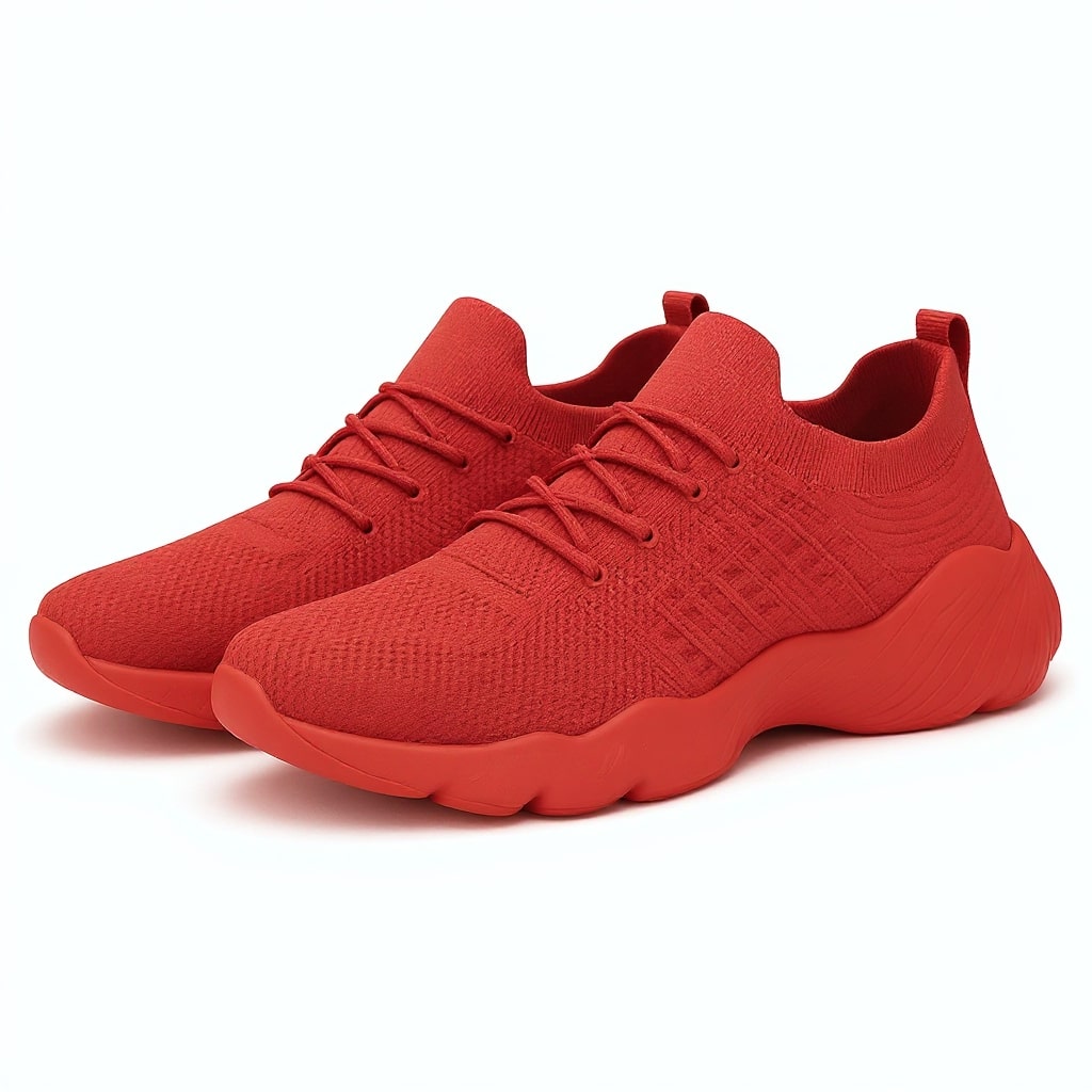 Orthopedische sneakers met brede teendoos en gelkussen