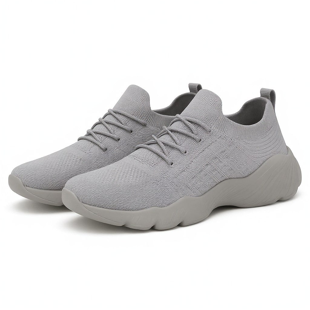 Orthopedische sneakers met brede teendoos en gelkussen