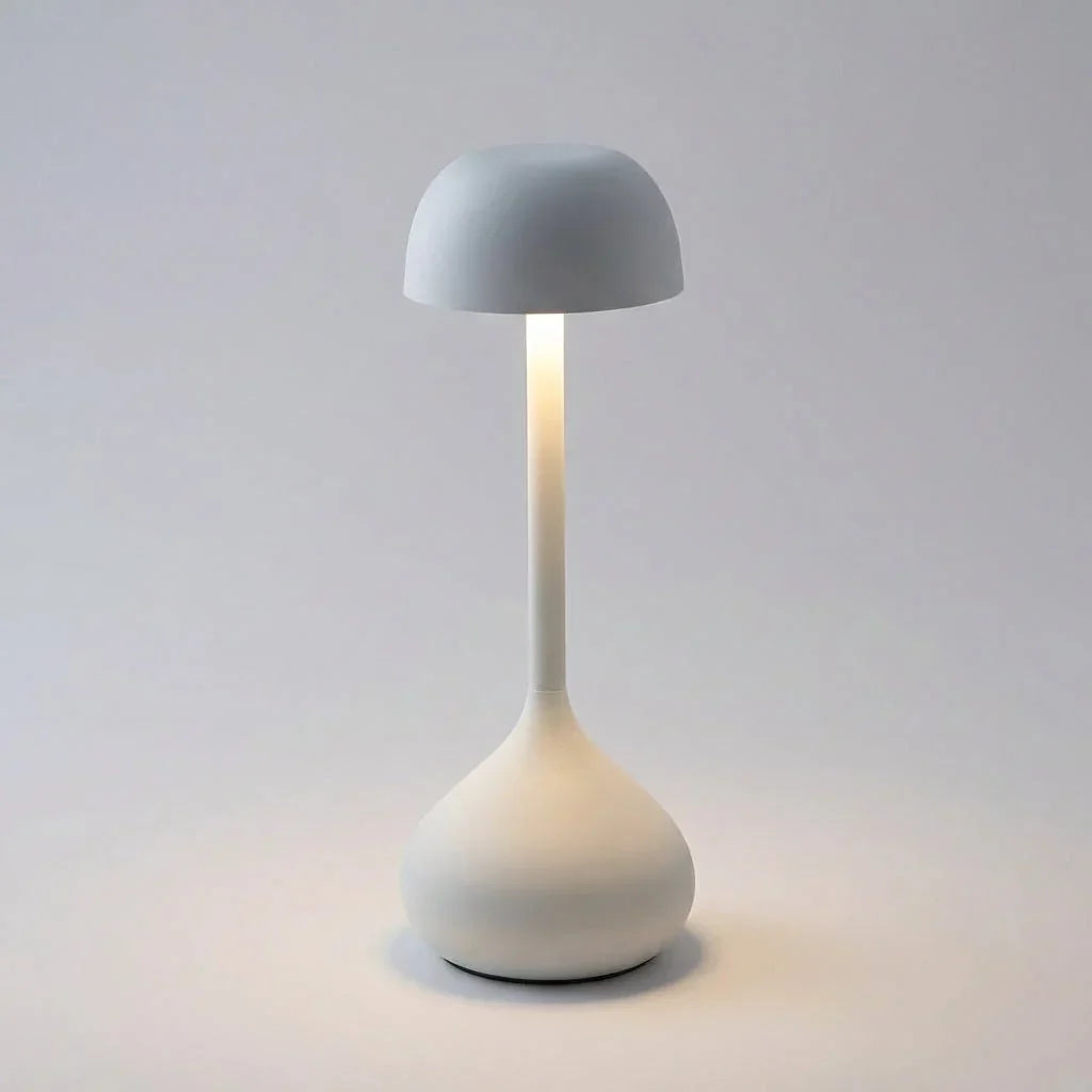 Draadloze paddenstoel tafellamp – dimbaar LED-licht via USB