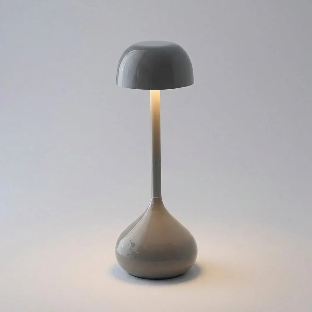 Draadloze paddenstoel tafellamp – dimbaar LED-licht via USB