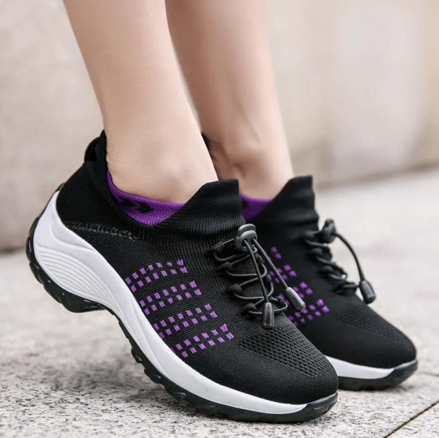 Orthopedische sneaker met brede teenbox – comfortabel lopen