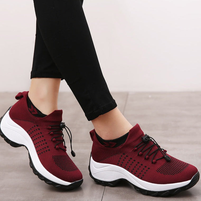 Orthopedische sneaker met brede teenbox – comfortabel lopen