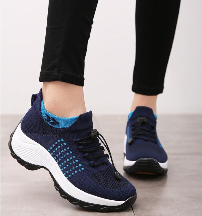 Orthopedische sneaker met brede teenbox – comfortabel lopen