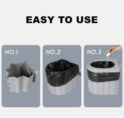 Opvouwbaar Campingtoilet – Compact en Hygiënisch voor Onderweg