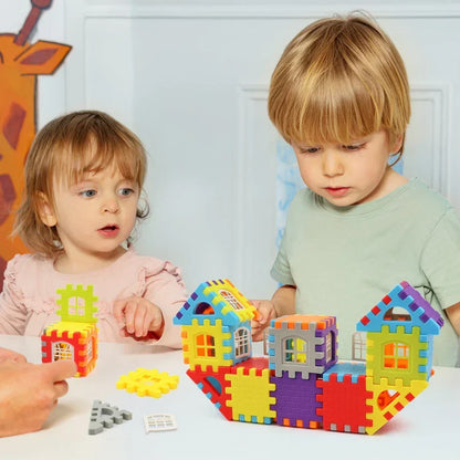 Montessori Bouwspeelgoed voor Kinderen – Creatief Leren en Bouwen