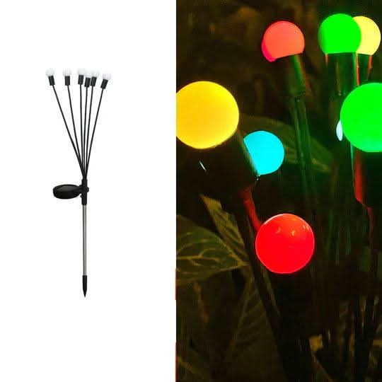 Zonne-energie Tuinverlichting met Glimwormjeseffect – Solar LED Buitenlamp