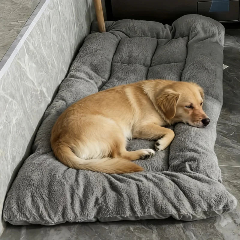 Pluche hondenmat voor kleine en grote honden – extra zacht
