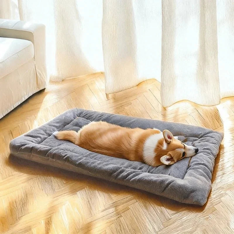 Pluche hondenmat voor kleine en grote honden – extra zacht