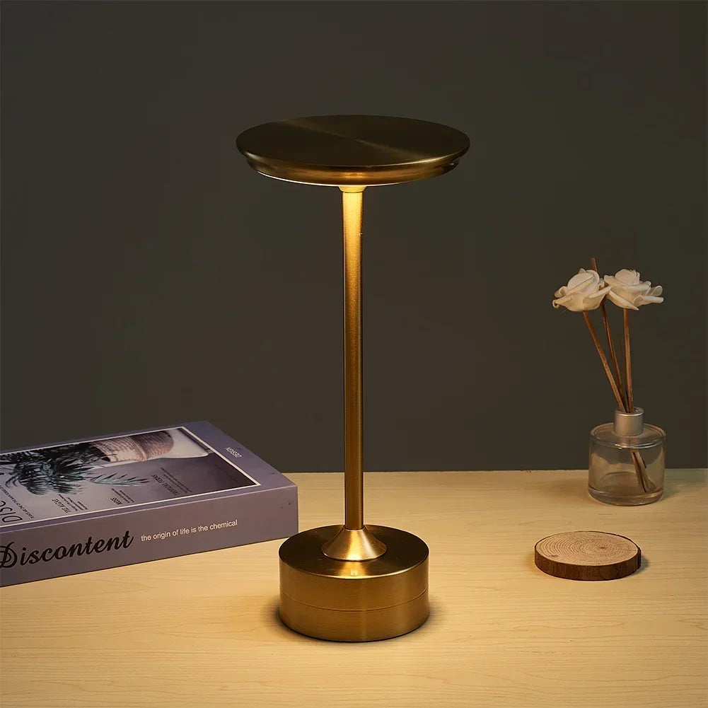 Draadloze tafellamp met warm wit LED-licht voor bar en woonruimte