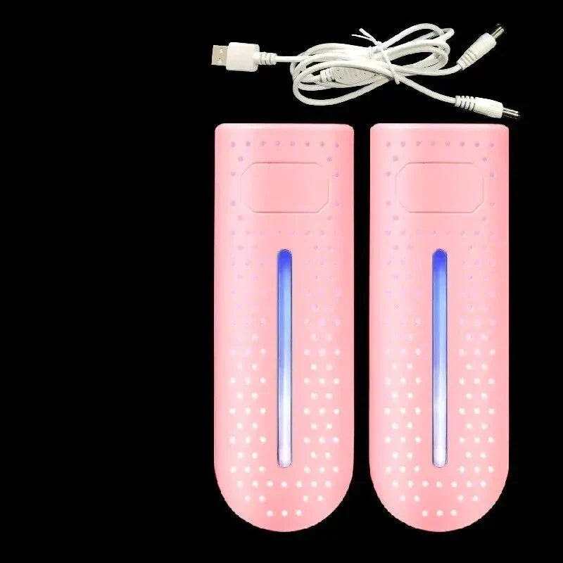 Elektrische schoendroger met UV-licht – draagbaar en compact
