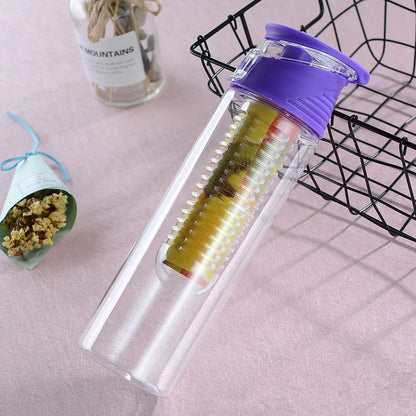 Drinkfles met Fruitinfuser – 700 ml BPA-vrij voor Natuurlijke Smaak