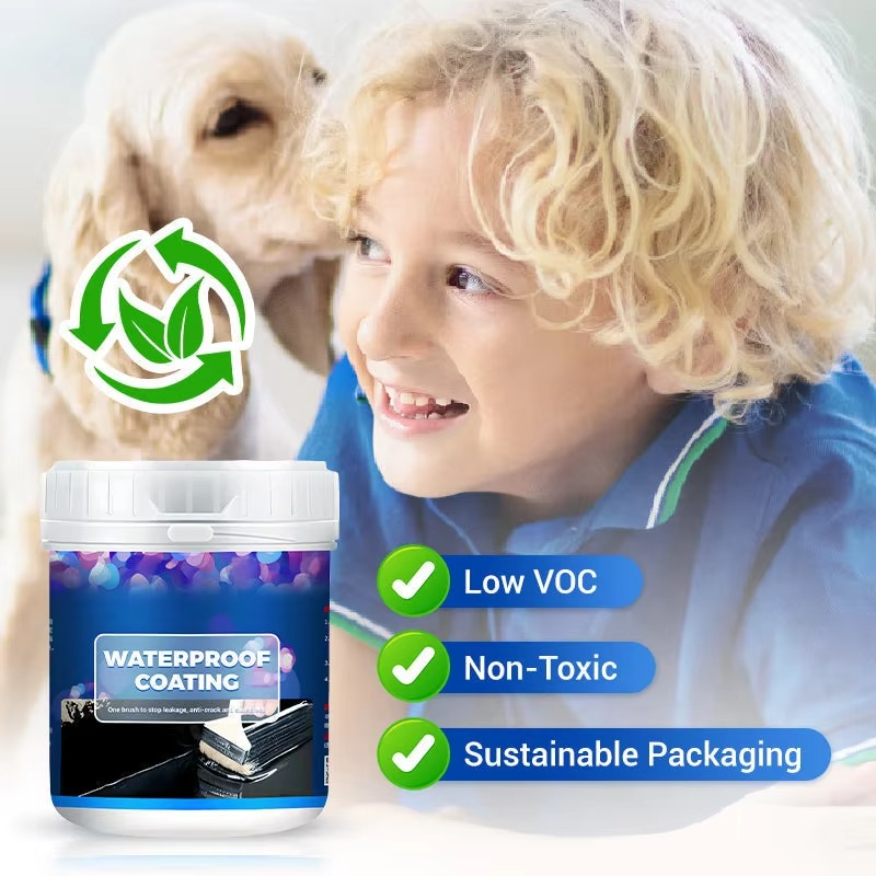 Transparante Waterdichte Coating voor Muren, Daken en Gevels